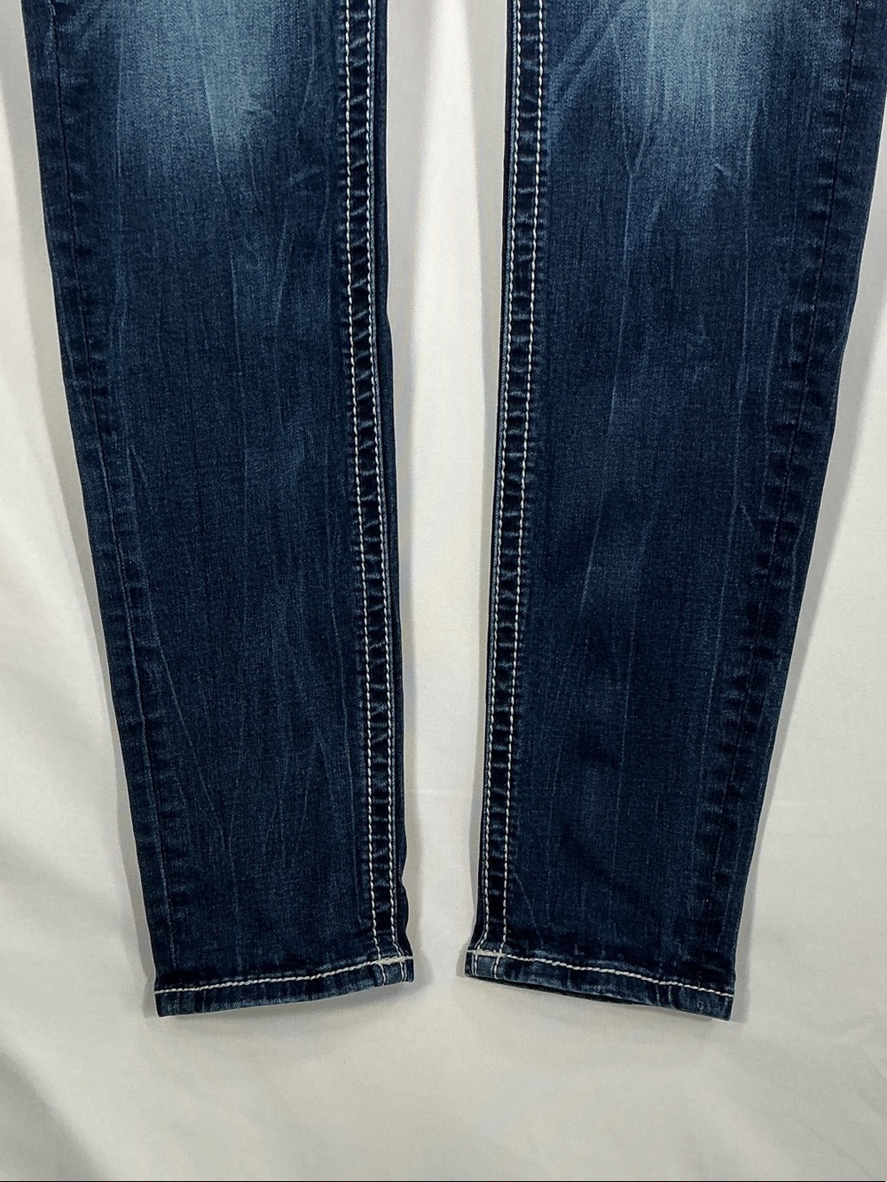 Miss Me Mid Rise Skinny Jeans Embellished Pocket 33 - Picture 12 of 15